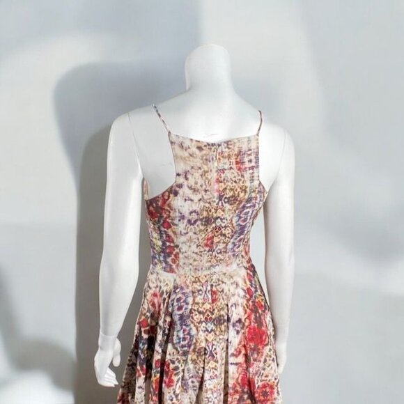 Lavender Brown Mini Fit and Flare Dress Multicolor, Size X-Small - Picture 11 of 16